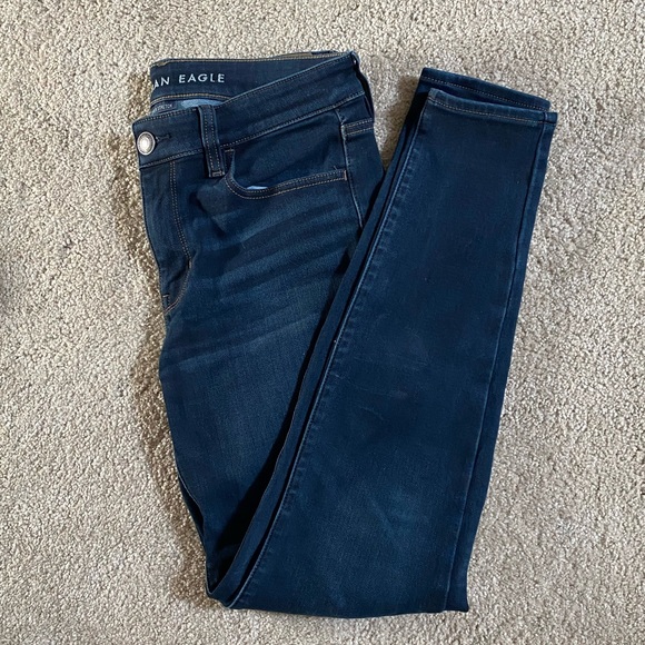 American Eagle AE High Waisted Jean Legging - Picture 1 of 5